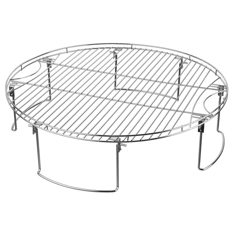 Mr. BarBQ Large Round Cooking Grate with Folding Legs & Reviews Wayfair